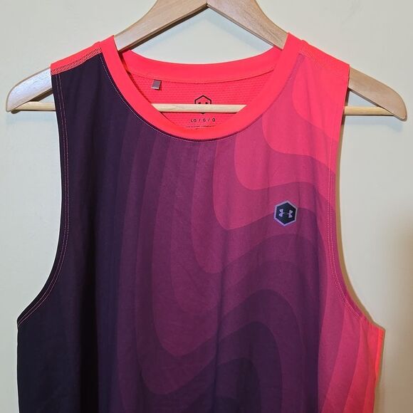 Under Armour Men's Heatgear Celliant Muscle Shirt Size Large Athleisure Active - Picture 9 of 9